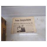 Perham Vintage Newspapers, Flyers, Fishing Contest Poster