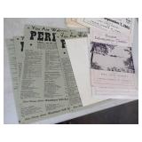 Perham Vintage Newspapers, Flyers, Fishing Contest Poster