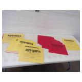 Vintage Original Diphtheria and Scarlet Fever Signs