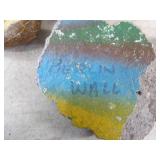 Rock Collection and Berlin wall Concrete piece