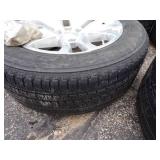Set of 4 20' Chevy Rims and Tires came off of 2014