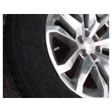 Set of 4 20' Chevy Rims and Tires came off of 2014
