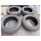Set of 4 Bridgestone Blizzak 275/55-R20 used 1 winter