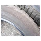 Set of 4 Bridgestone Blizzak 275/55-R20 used 1 winter