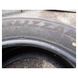 Set of 4 Bridgestone Blizzak 275/55-R20 used 1 winter