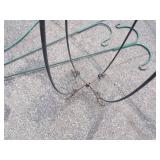 Plant Stand and 3 Shepards Hooks