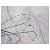 Plant Stand and 3 Shepards Hooks