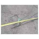 Plant Stand and 3 Shepards Hooks