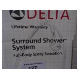 Shower Surround System with Plumbing Parts