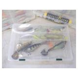 3 Tackle Boxes with Tackle