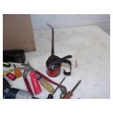 Vintage Oil Cans, Spotlight, Tools