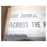 Vintage Newspapers 1901 - 1951 see pics
