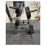 A frame with weights
