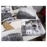 Vintage Black and White Photographs with negatives, Vintage Magazines and Newspapers, Postcards