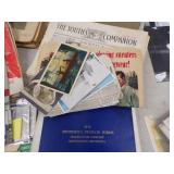 Vintage Black and White Photographs with negatives, Vintage Magazines and Newspapers, Postcards