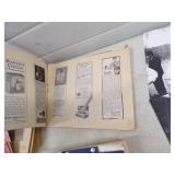 Vintage Black and White Photographs with negatives, Vintage Magazines and Newspapers, Postcards