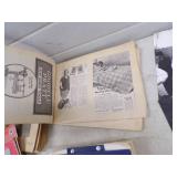 Vintage Black and White Photographs with negatives, Vintage Magazines and Newspapers, Postcards