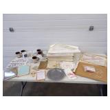 Perham Trivia Game, Purple Heart License Plate, Homer Hankie, Commemorative plates and cups