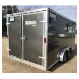 2020 Mission Enclosed Trailer