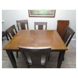 Dine Set: Brown Espresso  comes w...