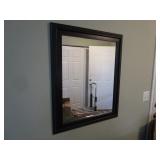 Wall Mirror  Brown Espresso  31...