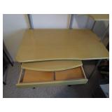 Computer desk (has one broken rear ...