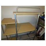 Computer desk (has one broken rear ...