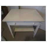 Sewing Table with 1 drawer  white...
