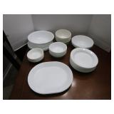 Corelle Ware white  5 large servi...