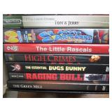 DVD stand with 6 shelves and pegs w...