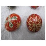 Ukrainian Easter eggs (1) wooden, (...