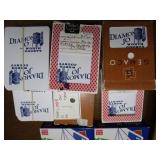 Games  cards, card holders: Cribb...