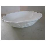 Milk glass (4 pieces) Fire King bat...