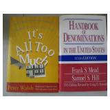 Religious Books  8 count, Bible, ...