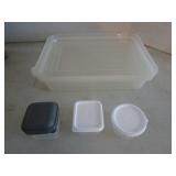 Storage containers  various sizes...