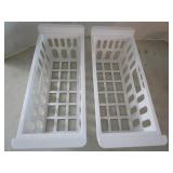 Freezer storage bins, baskets, plat...