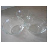 Bowls (5) various sizes, napkin hol...