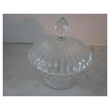 Covered glassware...
