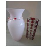 5 vases  1 prestige Czech Republi...