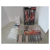 Oven thermometer, 2 (NEW) knife set...