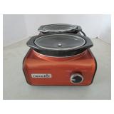 Dual crockpot...