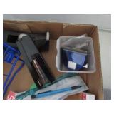 2 flats of office supplies...