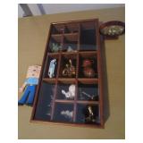 Shadow Box with contents 7 ½ x 1...