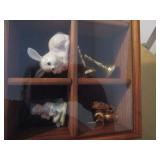 Shadow Box with contents 7 ½ x 1...