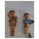German Wooden bottle stoppers with ...