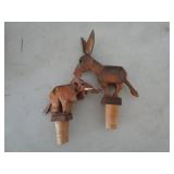 German Wooden bottle stoppers with ...