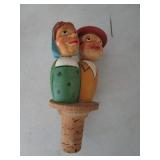 German Wooden bottle stoppers with ...