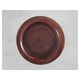 Mahogany candle pedestal 3 diamet...