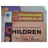 Books  10 count, How to draw, car...