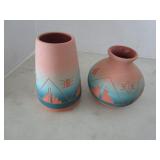 Southwestern Pottery Pieces 4 vases...
